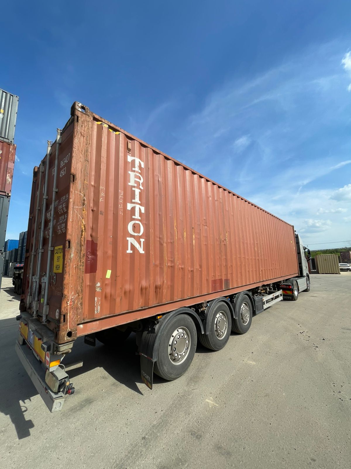 Морской контейнер TCNU8634270